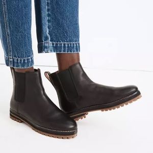 Madewell The Ivy Chelsea Boot in Leather